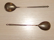 серебряные ложки 1884 г. производства